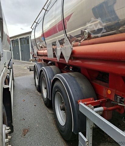 Tankflutningavagn hálfsleði LAG LAG GSA 24  36.000 Liter 4 Kammern