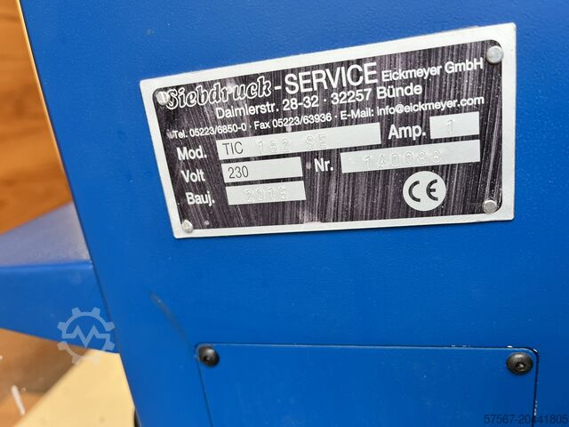2-color pad printing machine siebdruck-service eickmeyer TIC162SE