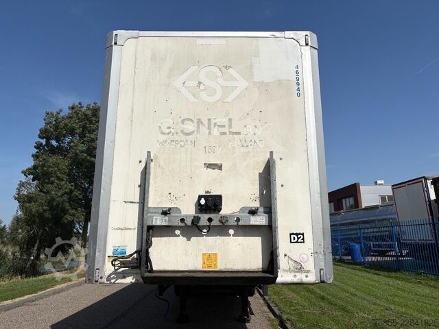 Gesloten bak Groenewegen DRO-14-27 3-Axle Box / Steering / BPW Axles / L...