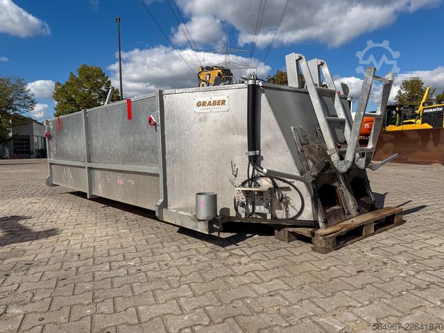 গরম ডামরের বাক্স graber Isogra Asphalt-Thermocontainer