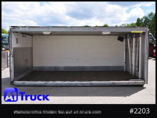 Remolque para bebidas SCHROEDER,WIESMOOR Abrollcontainer, Getränkeaufbau Wingliner, mehrmals vorhanden