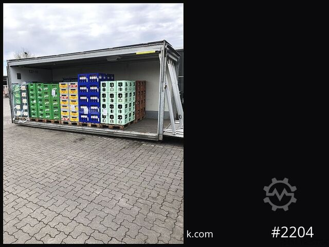 Contenedor de volteo SCHROEDER,WIESMOOR Abrollcontainer, Getränkeaufbau Wingliner, mehrmals vorhanden