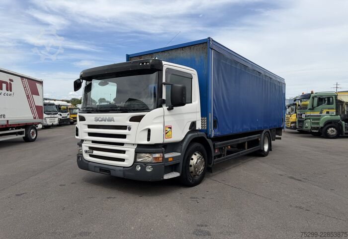 2005 Scania P340 LB 4x2 flatbed/truck-mounted tail lift Scania P340 LB 4x2 Plane/HB / Swiss-Vehicle