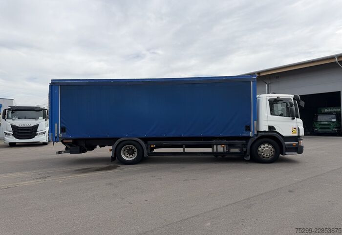 2005 Scania P340 LB 4x2 flatbed/truck-mounted tail lift Scania P340 LB 4x2 Plane/HB / Swiss-Vehicle