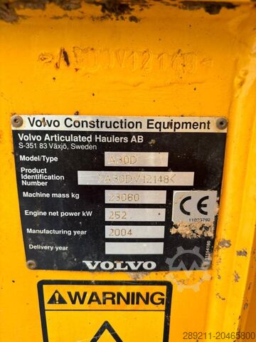 Dumper Volvo A 30 D