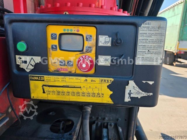 Truck mounted crane MAN TGS 35.460 / 8X4 / 28m Kran Fassi 365 + Flyjib