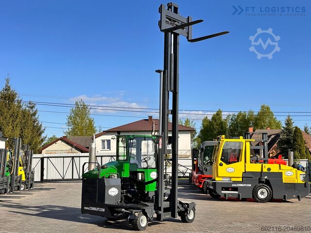 Cărucior cu stivuitor cu 4 căi Combilift C4000 / TRIPLEX / 4900MM / GAS