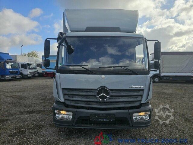 Furgone chiuso Mercedes-Benz Atego 818 Lang LBW MBB 1.000kg Seitentür rechts