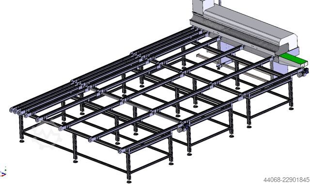  Pertici Outfeed table