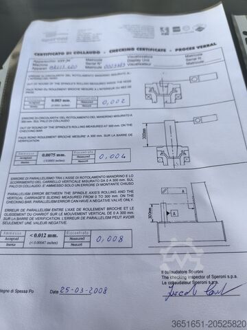 Tool presetter Speroni Werkzeugvoreinstellgerät