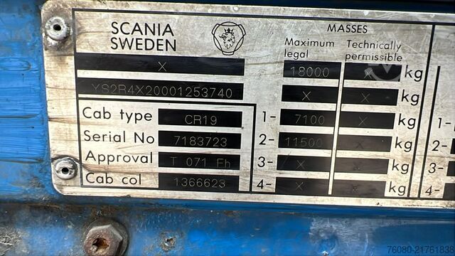 Standard-SZM Scania 114 - 380 (FOR PARTS / ENGINE GEARBOX RUNNING /...