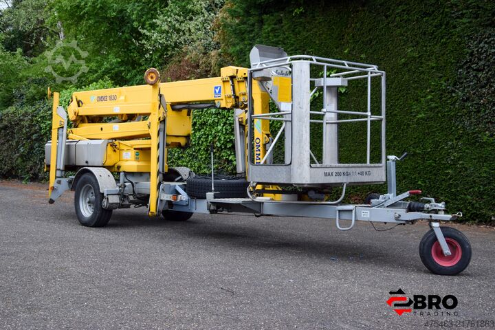במת הרמה נגררת + ממונעת עצמאית Ommelift 1830 EBZX Aanhangerhoogwerker