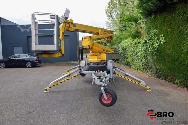 במת הרמה נגררת + ממונעת עצמאית Ommelift 1830 EBZX Aanhangerhoogwerker