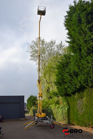 במת הרמה נגררת + ממונעת עצמאית Ommelift 1830 EBZX Aanhangerhoogwerker