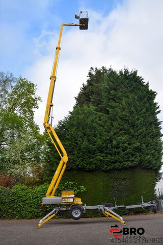 במת הרמה נגררת + ממונעת עצמאית Ommelift 1830 EBZX Aanhangerhoogwerker