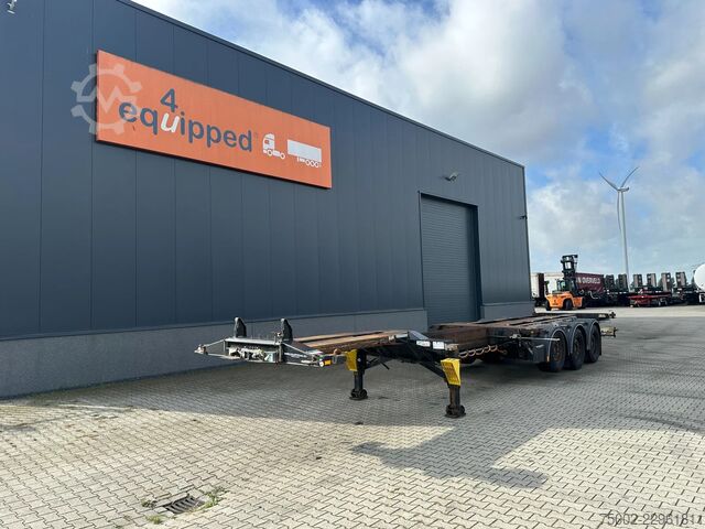 Container transportation D-TEC FLEXITRAILER TRACTION / ADR / SAF + discbrakes ...