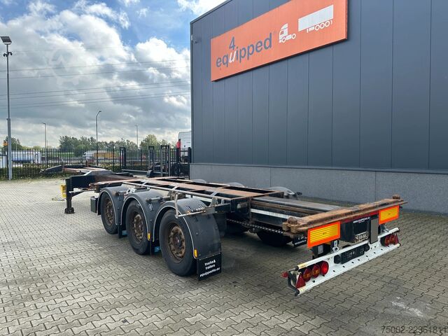 Container transportation D-TEC FLEXITRAILER TRACTION / ADR / SAF + discbrakes ...