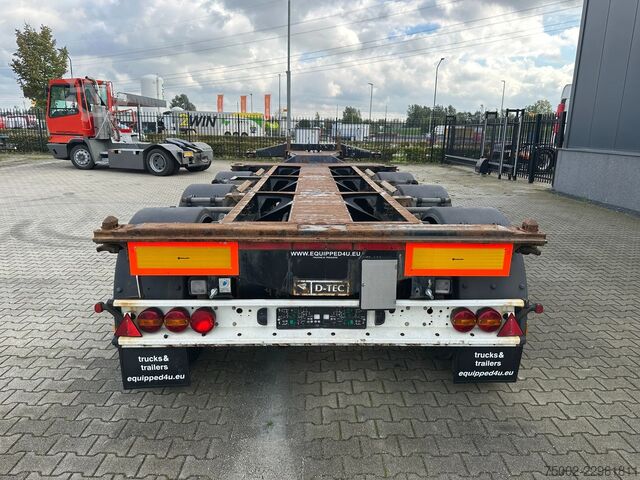 Container transportation D-TEC FLEXITRAILER TRACTION / ADR / SAF + discbrakes ...