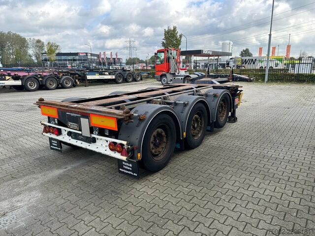 Container transportation D-TEC FLEXITRAILER TRACTION / ADR / SAF + discbrakes ...