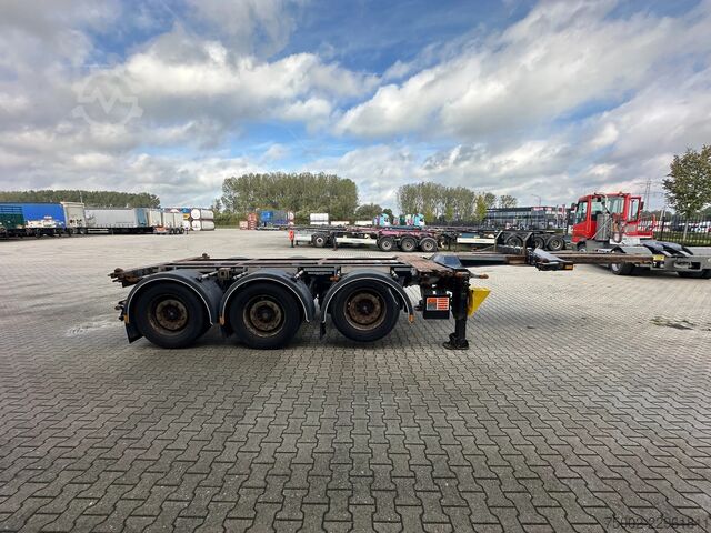 Container transportation D-TEC FLEXITRAILER TRACTION / ADR / SAF + discbrakes ...