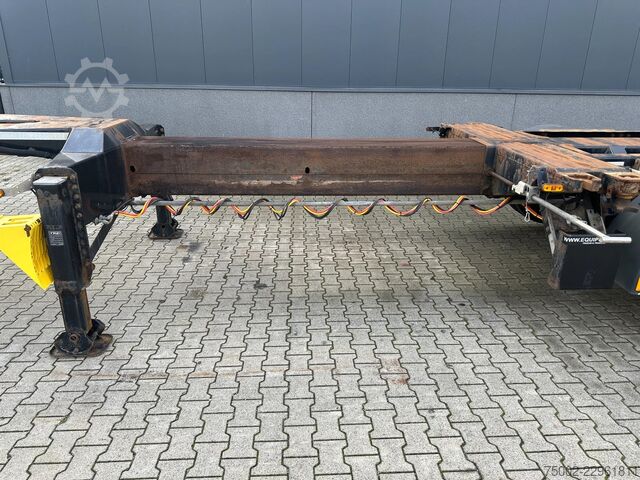 Container transportation D-TEC FLEXITRAILER TRACTION / ADR / SAF + discbrakes ...