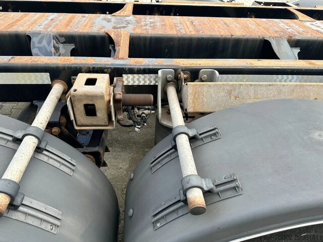 Container transportation D-TEC FLEXITRAILER TRACTION / ADR / SAF + discbrakes ...