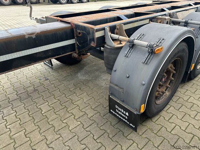Container transportation D-TEC FLEXITRAILER TRACTION / ADR / SAF + discbrakes ...