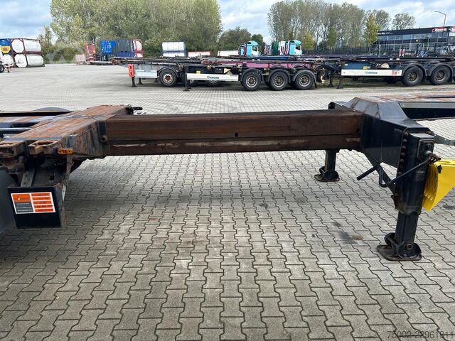Container transportation D-TEC FLEXITRAILER TRACTION / ADR / SAF + discbrakes ...