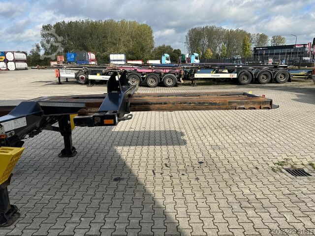 Container transportation D-TEC FLEXITRAILER TRACTION / ADR / SAF + discbrakes ...