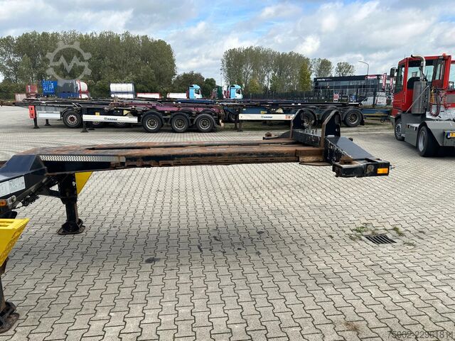 Container transportation D-TEC FLEXITRAILER TRACTION / ADR / SAF + discbrakes ...