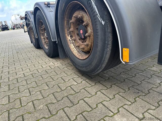 Container transportation D-TEC FLEXITRAILER TRACTION / ADR / SAF + discbrakes ...