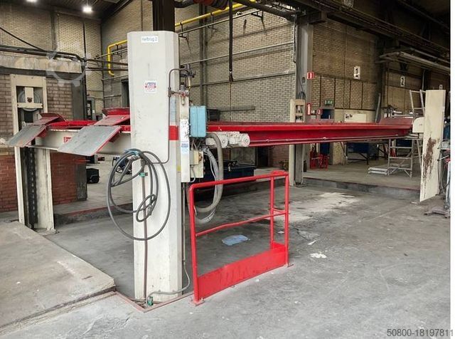 Özel amaçlı kamyon Koni 3750, Arbeitsbühne, 24to., Werkstattbühne