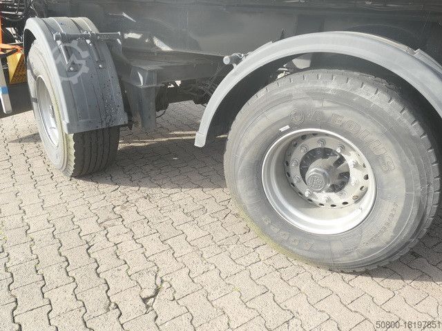 Напівпричіп LANGENDORF SSH 20/25, Kalksandstein, Kran Atlas AK330.2V