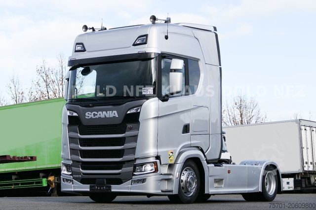 Trator de grande volume SCANIA S 500 Highline Retarder 2-Tanks Vollluft Euro 6
