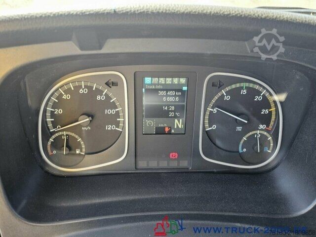 شاحنة بمسطحة ومشمع Mercedes-Benz Atego 1227 Plane Spriegel LBW BÄR 1.500 Kg + AHK