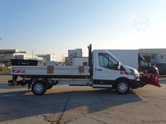 Truk pikap bak dump FORD Transit 350L3 EinzelKab Kipper Winterd. Schild