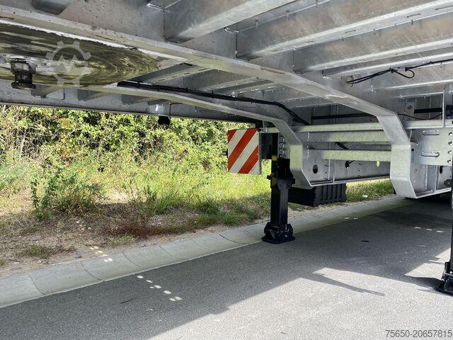 กึ่งพ่วงพื้นต่ำ Möslein ST 3-Plato 9,4  3 Achs Satteltieflader Plato 45 t GGfür Fertigteile, Baumaschinen oder Container