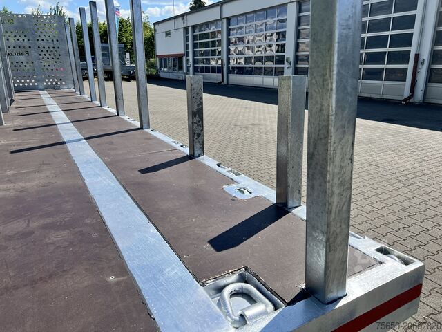 Remorque ouverte Möslein T 2 Plato 8,6m 2 Achs Jumbo- Plato- Anhänger