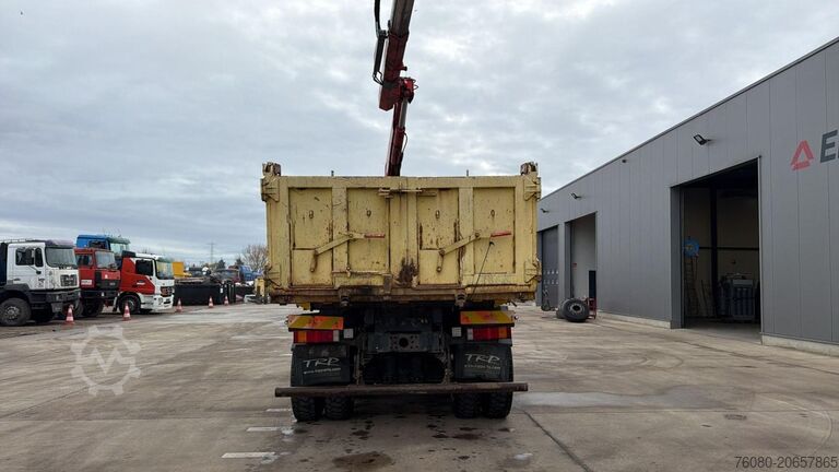 Tipper avec grue DAF CF 85.340 (EURO 3 / MANUAL GEARBOX / TOP CONDIT...