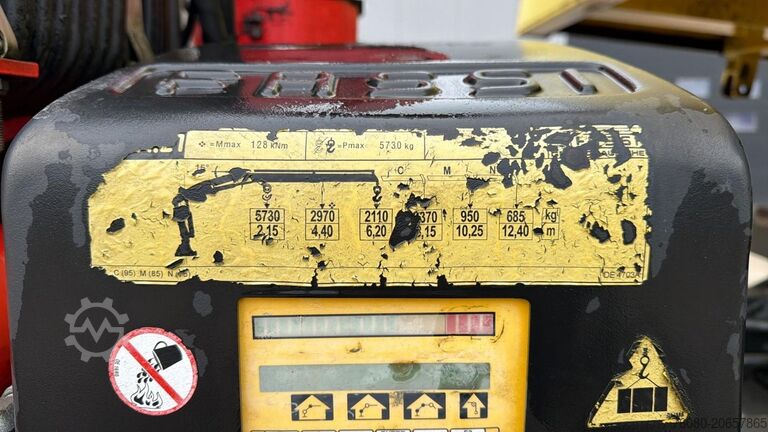 Tipper avec grue DAF CF 85.340 (EURO 3 / MANUAL GEARBOX / TOP CONDIT...