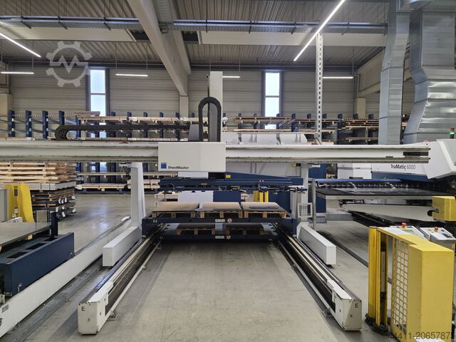 Stanz- Lasermaschine TRUMPF TruMatic 6000 (K05M) 2700 Watt FMC