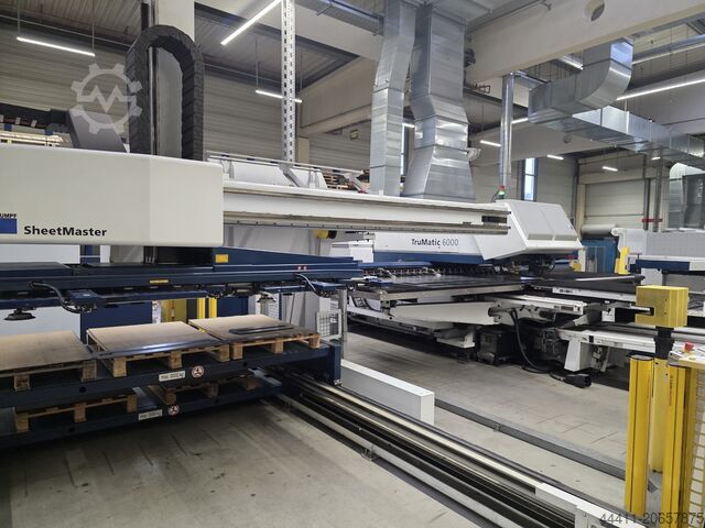 Stanz- Lasermaschine TRUMPF TruMatic 6000 (K05M) 2700 Watt FMC