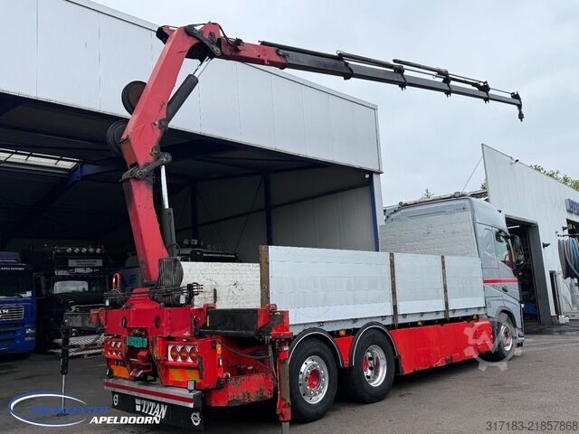 लोडिंग प्लेटफार्म Volvo FH 540 HMF 2620 K5, Stuuras