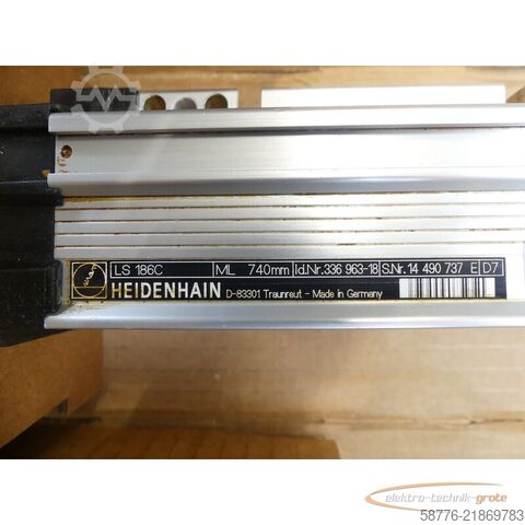 Komponent Heidenhain LS 186C ML 740mm ID 336963-18 SN14490737E + AE LS 186C --