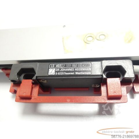 Componente Heidenhain LS 403 ML 170mm ID: 226 520 1D SN: 2861322H --