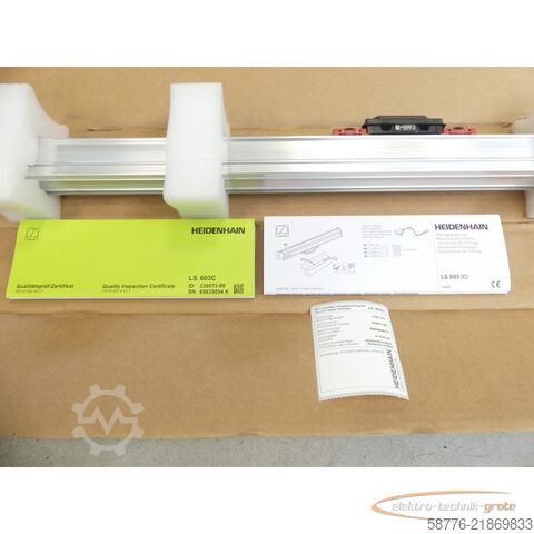 רְכִיב Heidenhain LS 603C ID 336 973-88 ML 1240mm SN69839594K --