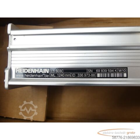 רְכִיב Heidenhain LS 603C ID 336 973-88 ML 1240mm SN69839594K --