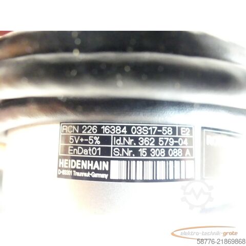 Komponente Heidenhain RCN 226 16384 03S17-58 E2 .362 579-04 -mit 6 Monaten Gwl.!-