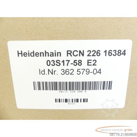 Komponente Heidenhain RCN 226 16384 03S17-58 E2 .362 579-04 -mit 6 Monaten Gwl.!-