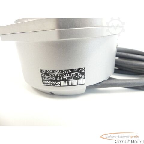 Komponen Heidenhain RCN 226 16384 03S17-7V . 533 110-03 SN 73230177B -!-